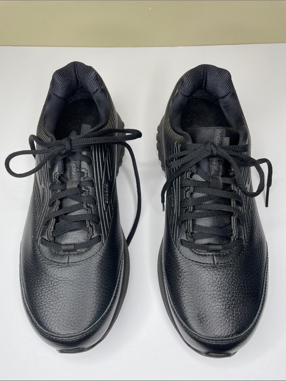 BROOKS Addition Walker 2 Woman’s Black Leather Shoes Size 11 EXTRA WIDE - Picture 3 of 12